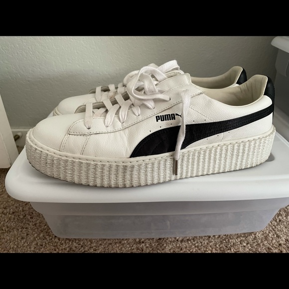 Puma Creeper Rihanna Fenty Leather White - Picture 1 of 4